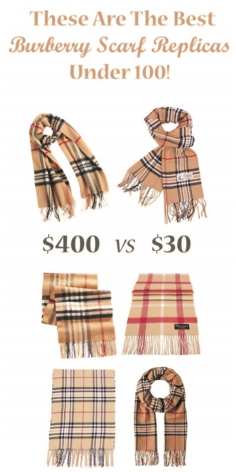 burberry scarf dupe fake|burberry scarf vs real.